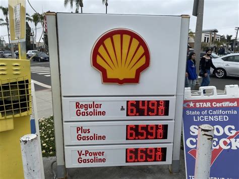 gas prices near me shell